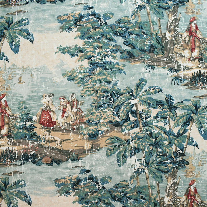 S5788 English Green by Greenhouse Fabric 55% Linen, 45% Viscose India 9,000 </p><p>Repeat: 54" H, 24" V 53" - Fabric Carolina -
