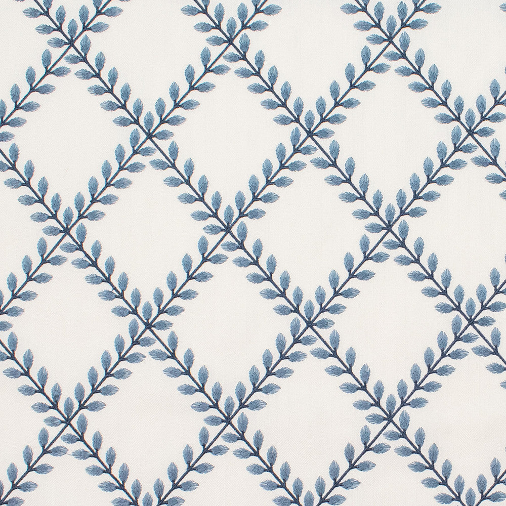 S5812 Porcelain by Greenhouse Fabric 100% Polyester With 100% Viscose Embroidery India 9,000 </p><p>Repeat: 5.43" H, 6.1" V 54" - Fabric Carolina -