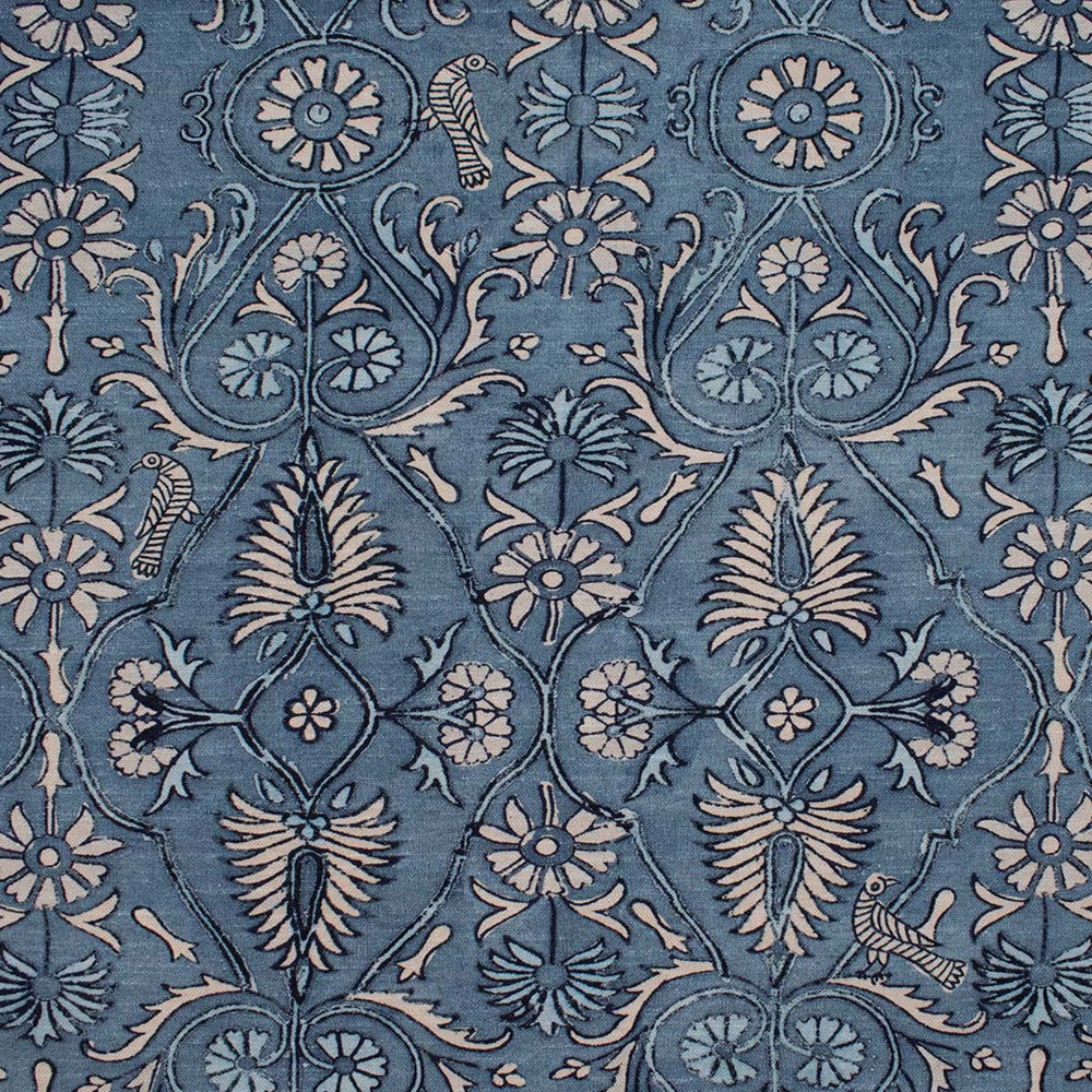 S5837 Aegean Blue by Greenhouse Fabric M15: Memos by Color 75% Cotton, 25% Linen Pakistan 18,000 double rubs </p><p>Repeat: 27" H, 32" V 54" - Fabric Carolina -