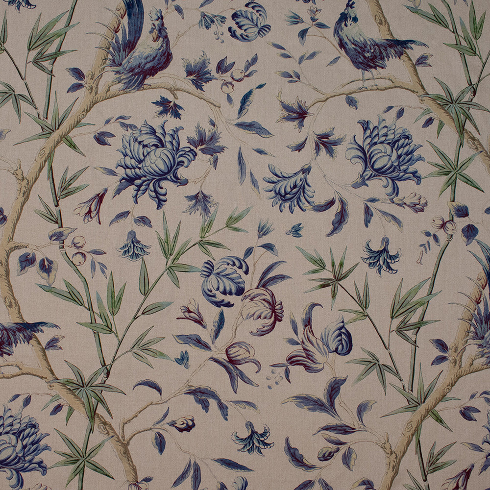 S5839 Lapis by Greenhouse Fabric M15: Memos by Color 100% Linen Spain 25,000 double rubs </p><p>Repeat: 27" H, 42" V 54" - Fabric Carolina -
