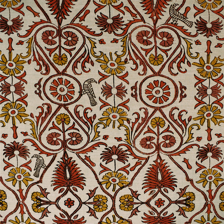 S5850 Cinnabar by Greenhouse Fabric 75% Cotton, 25% Linen Pakistan 18,000 </p><p>Repeat: 27" H, 32" V 54" - Fabric Carolina -