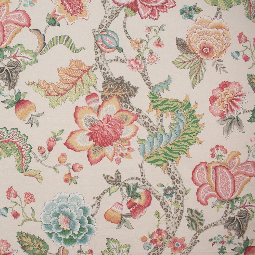 S5851 Spring by Greenhouse Fabric M15: Memos by Color 100% Cotton Spain 60,000 double rubs </p><p>Repeat: 27" H, 36" V 54" - Fabric Carolina -