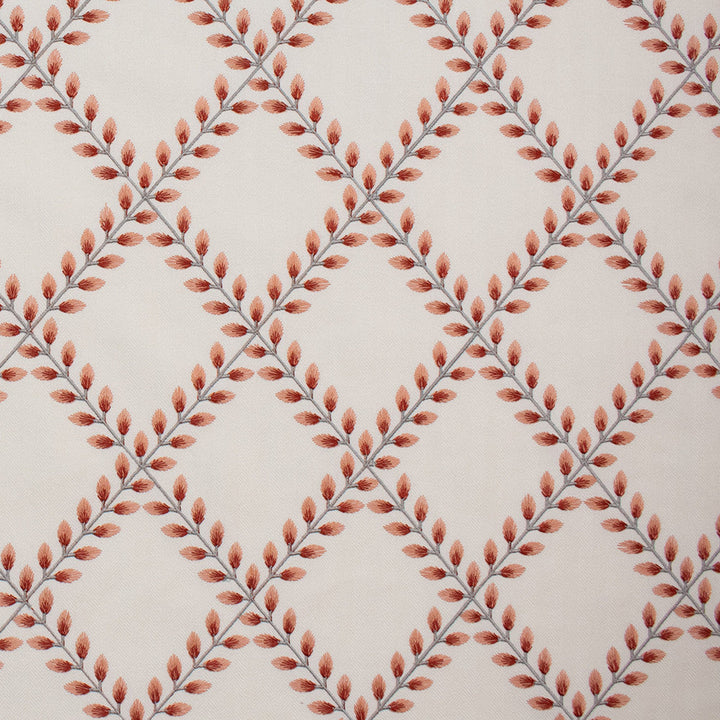 S5857 Coral by Greenhouse Designer Fabric M15: Memos by Color 100% Polyester With 100% Viscose Embroidery India 9,000 double rubs </p><p>Repeat: 5.43" H, 6.1" V 54" - Swanky Fabrics -