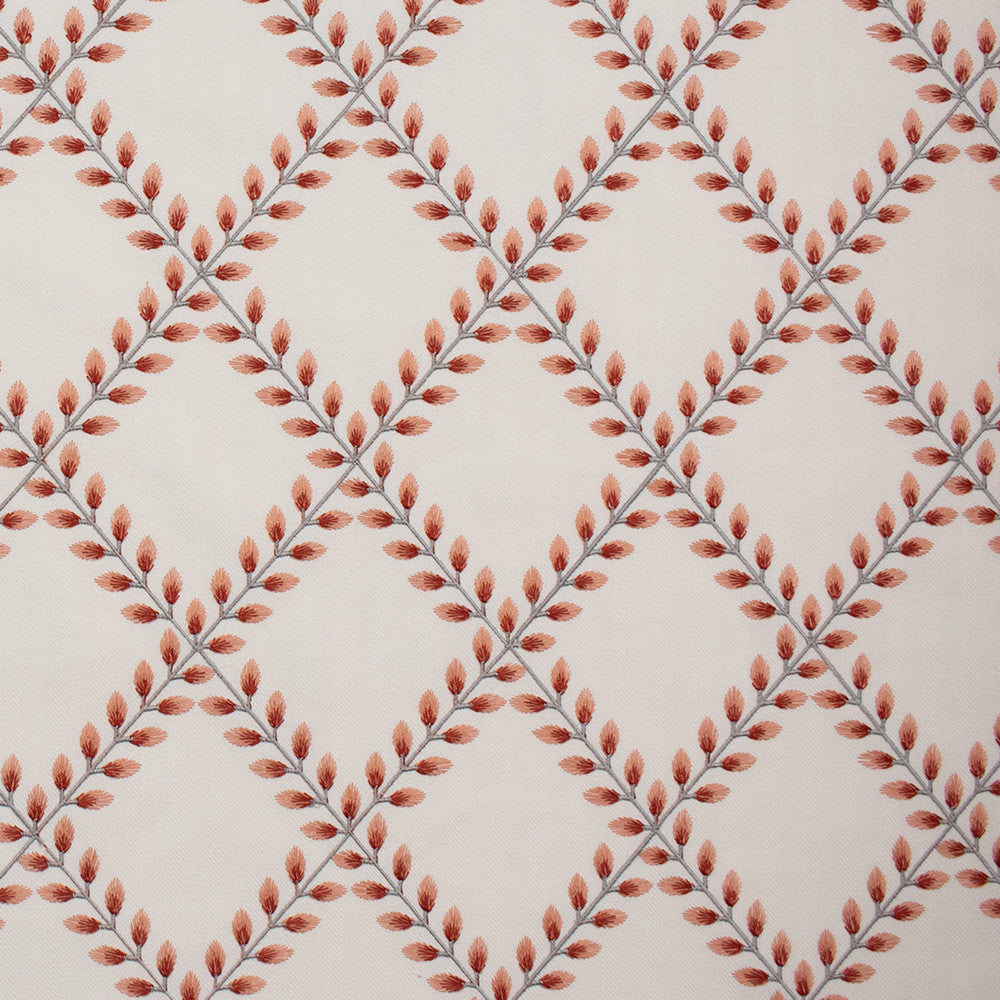 S5857 Coral by Greenhouse Fabric M15: Memos by Color 100% Polyester With 100% Viscose Embroidery India 9,000 double rubs </p><p>Repeat: 5.43" H, 6.1" V 54" - Fabric Carolina -
