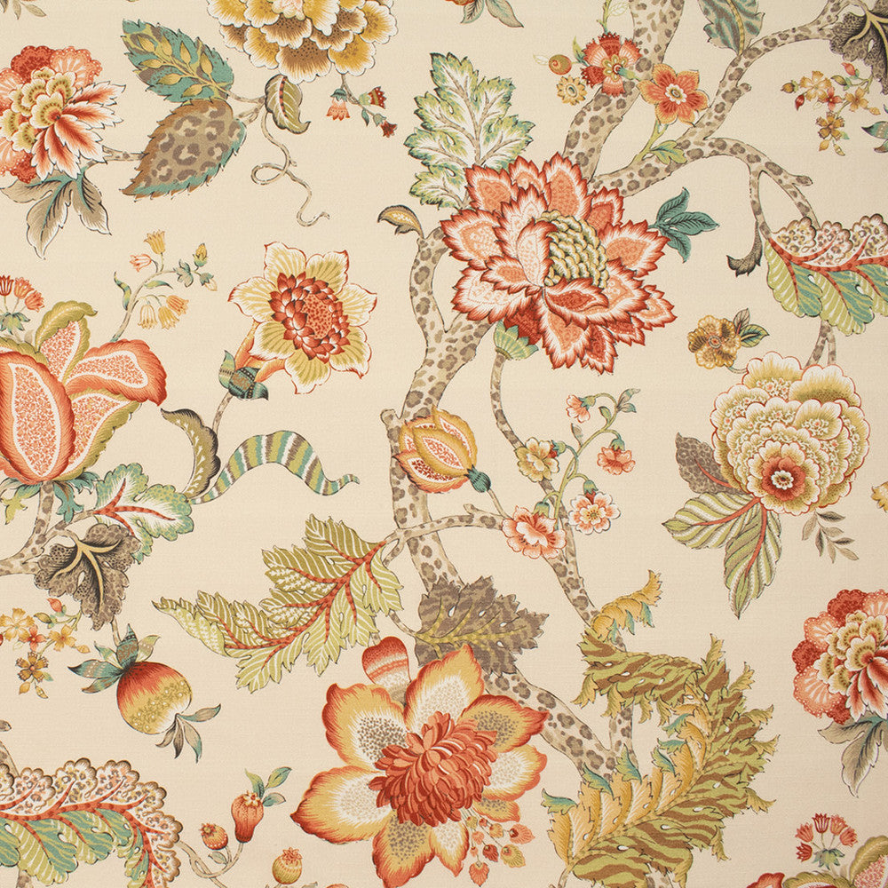 S5862 Khaki by Greenhouse Fabric 100% Cotton Spain 60,000 </p><p>Repeat: 27" H, 36" V 54" - Fabric Carolina -