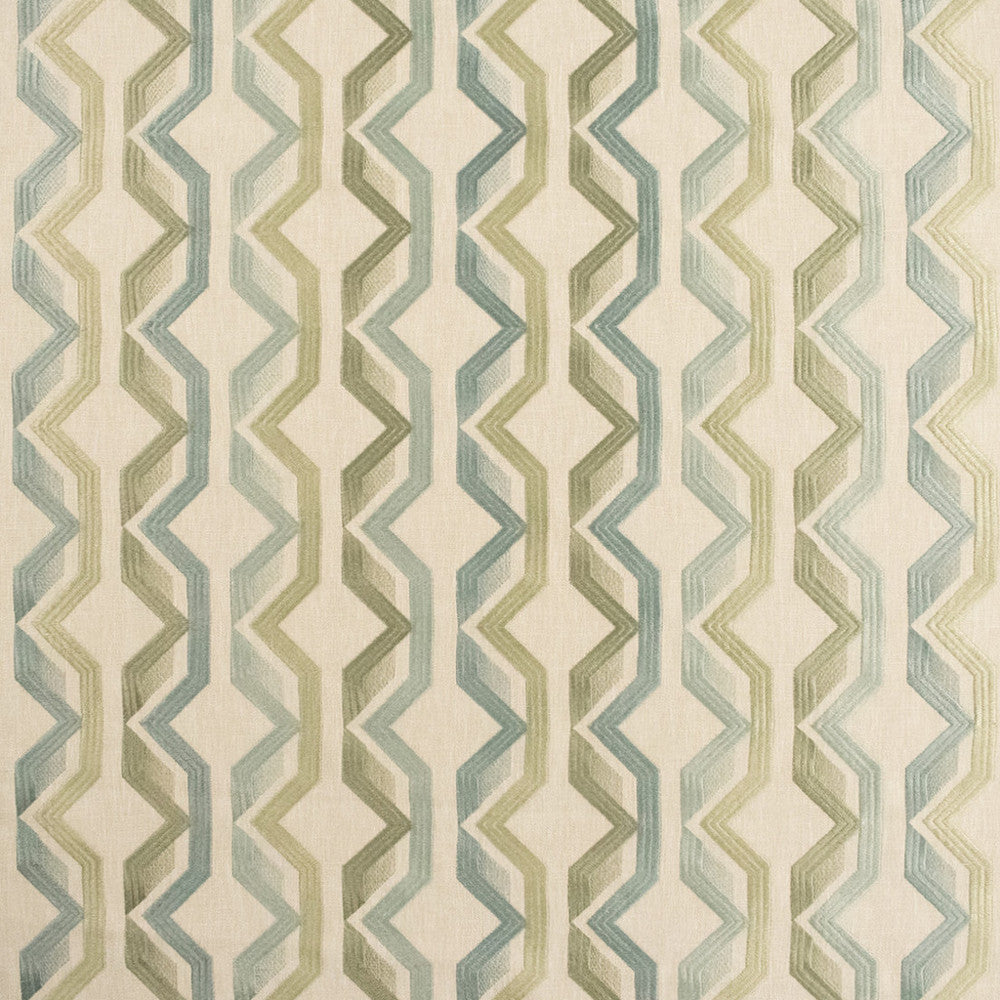 S6033 Aquamarine by Greenhouse Fabric 72% Polyester, 28% Cotton With 100% Polyester Embroidery India 9,000 </p><p>Repeat: 10.625" H, 4.5" V 56" - Fabric Carolina -