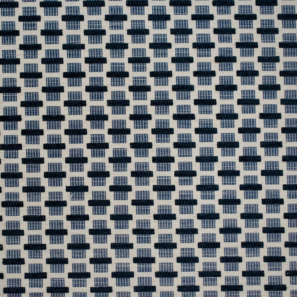S6078 Indigo by Greenhouse Fabric 95% Polyester, 5% Linen China 36,000 </p><p>Repeat: 2" H, 1.25" V 56" - Fabric Carolina -