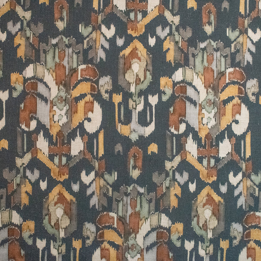 S6105 Ebony by Greenhouse Fabric 95% Polyester, 5% Linen China 50,000 </p><p>Repeat: 14" H, 27.25" V 56" - Fabric Carolina -