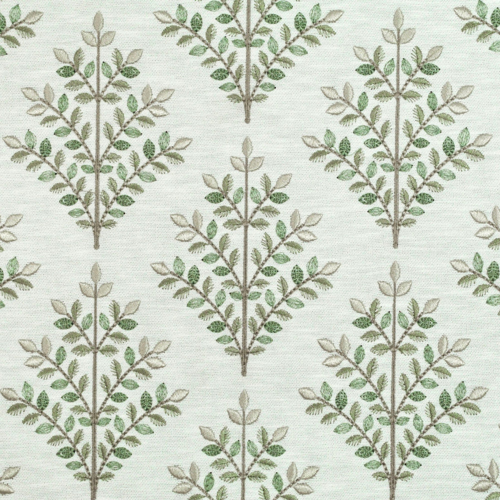 S6154 Mineral by Greenhouse Fabric 71% Polyester, 29% Cotton With 100% Polyester Embroidery India 9,000 </p><p>Repeat: 7.5" H, 6.5" V 52" - Fabric Carolina -