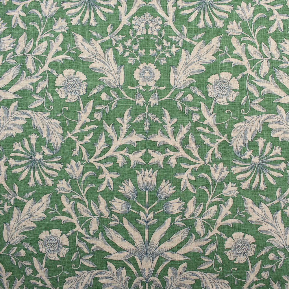 S6174 Verdura by Greenhouse Fabric 55% Linen, 45% Viscose Korea 12,000 </p><p>Repeat: 27.25" H, 26" V 55" - Fabric Carolina -