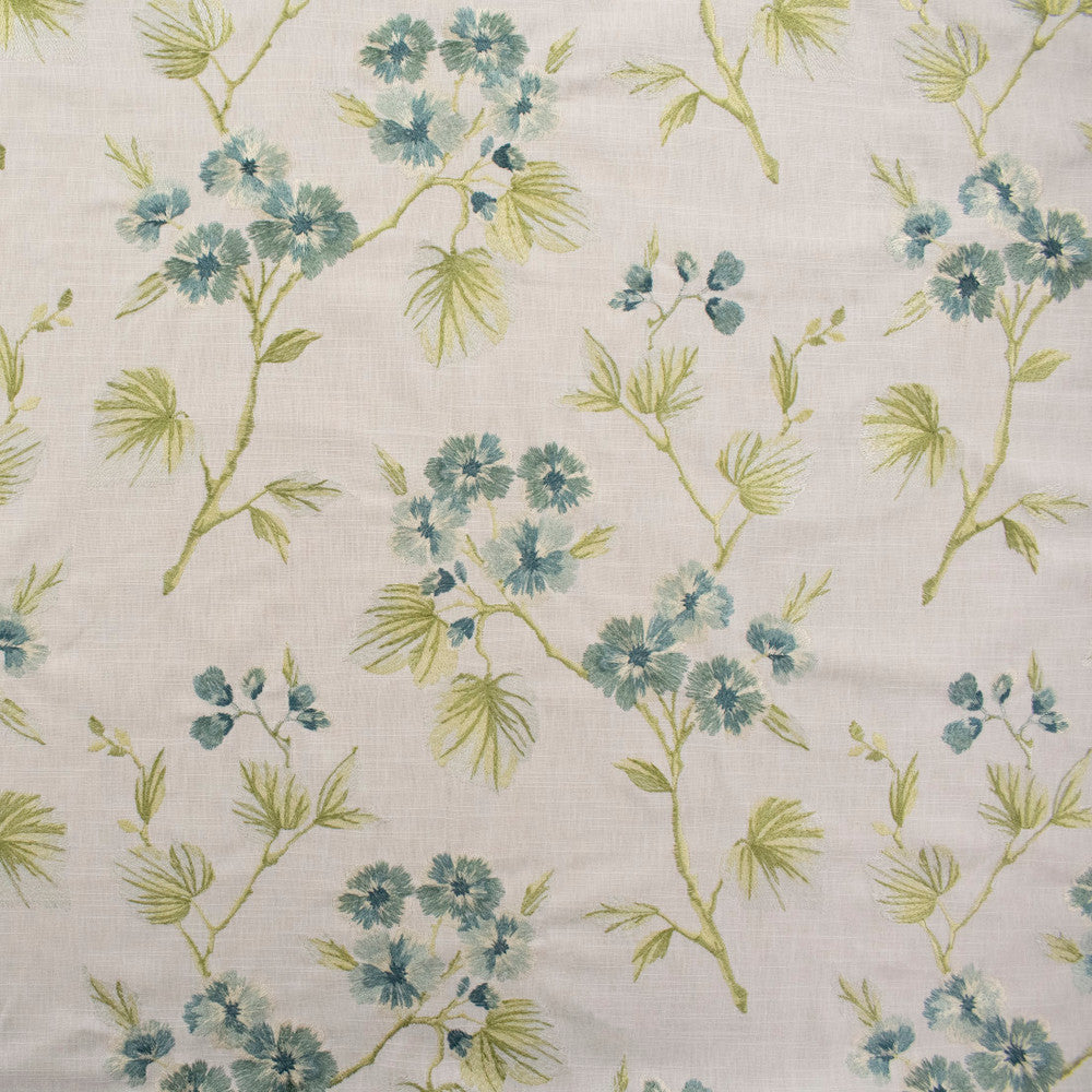 S6177 Celestial by Greenhouse Fabric 58% Cotton, 42% Polyester With 100% Rayon Embroidery India 9,000 </p><p>Repeat: 16.75" H, 18.5" V 54" - Fabric Carolina -