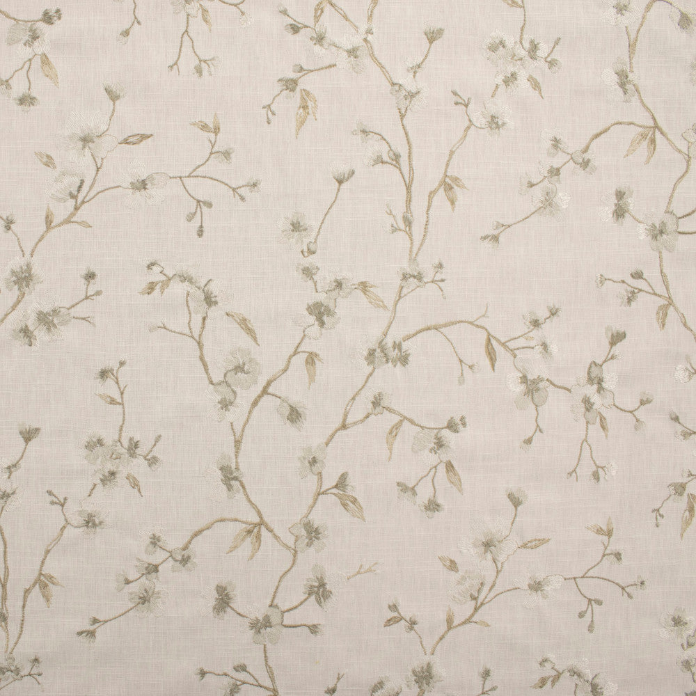 S6197 Pearl by Greenhouse Fabric 69% Cotton, 31% Polyester With 100% Rayon Embroidery India 9,000 </p><p>Repeat: 25" H, 24.75" V 54" - Fabric Carolina -