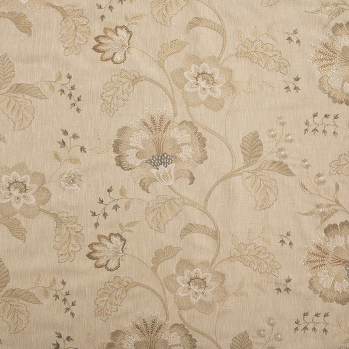 S6204 Dune by Greenhouse Fabric 77% Polyester, 23% Cotton With 100% Rayon Embroidery India 6,000 </p><p>Repeat: 26" H, 12.375" V 54" - Fabric Carolina -