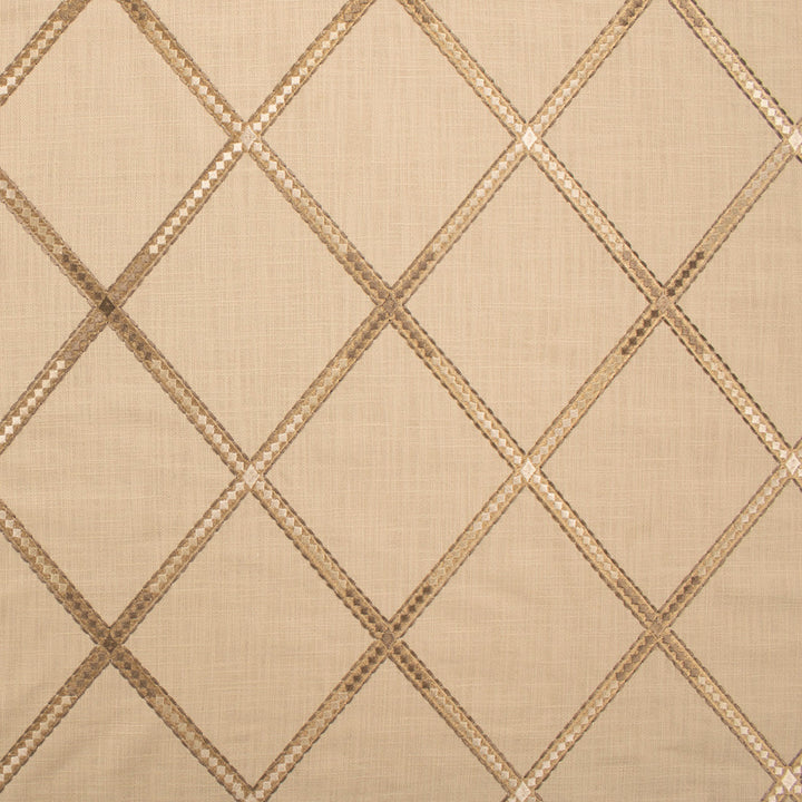 S6206 Oatmeal by Greenhouse Fabric 100% Cotton With 100% Rayon Embroidery India 9,000 </p><p>Repeat: 6.25" H, 7.75" V 54" - Fabric Carolina -