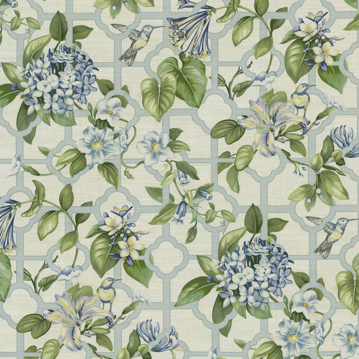 S6234 Serene Sky by Greenhouse Fabric 100% Cotton Peru 25,000 </p><p>Repeat: 13.5" H, 27" V 54" - Fabric Carolina -