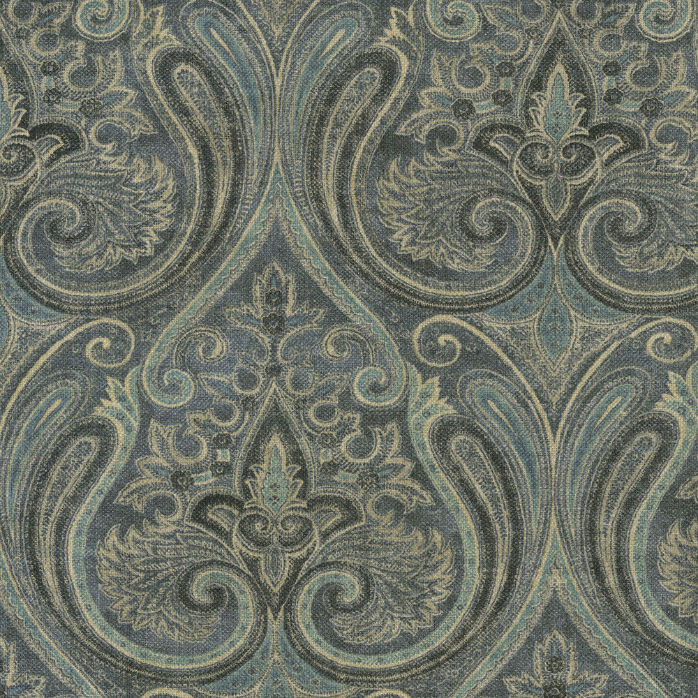 S6262 Ink by Greenhouse Fabric 75% Cotton, 25% Linen Pakistan 27,000 </p><p>Repeat: 13.5" H, 18" V 54" - Fabric Carolina -