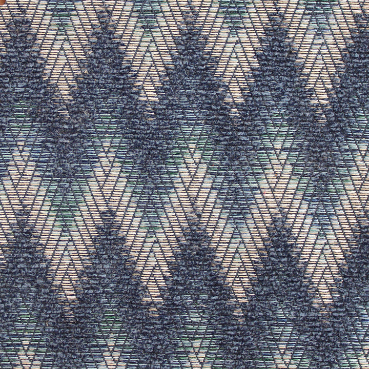 S6270 Indigo by Greenhouse Fabric 93% Polyester, 7% Cotton India 51,000 </p><p>Repeat: 1.6" H, 4" V 54" - Fabric Carolina -