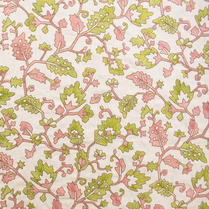 S6342 Petal by Greenhouse Fabric 100% Cotton With 78% Viscose, 22% Polyester Embroidery India 9,000 </p><p>Repeat: 25.75" H, 15.25" V 52" - Fabric Carolina -