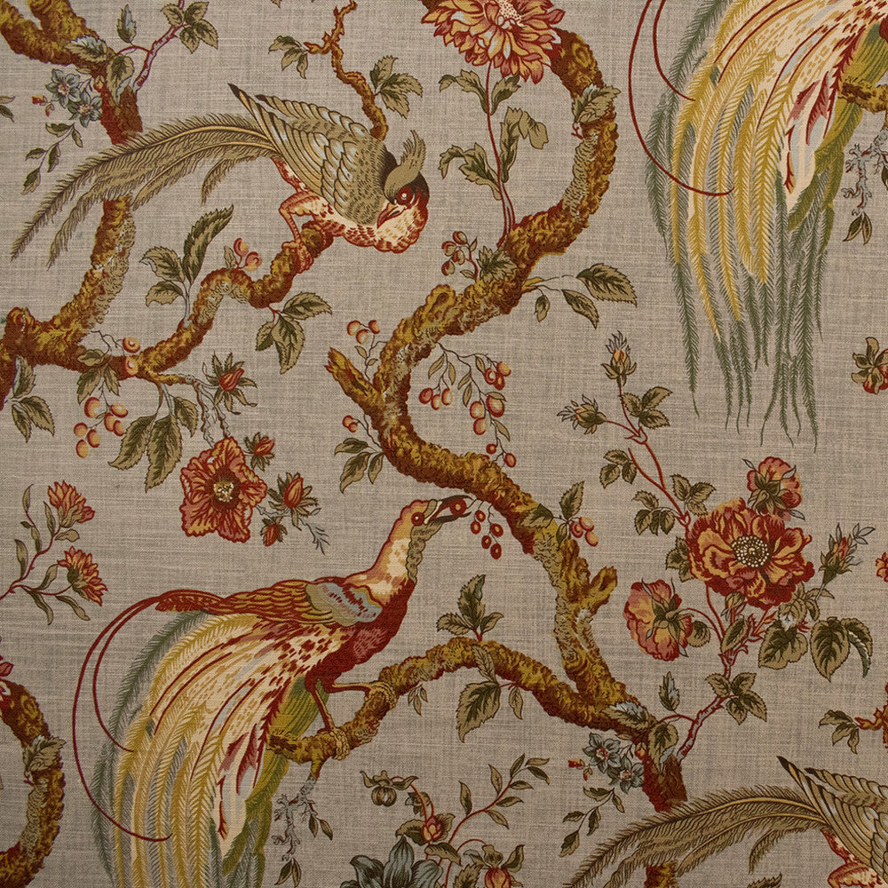 S6353 Bay Leaf by Greenhouse Fabric 100% Cotton China 31,000 </p><p>Repeat: 13.5" H, 32" V 54" - Fabric Carolina -