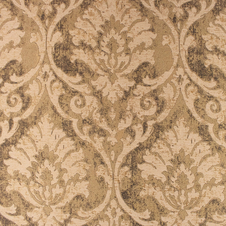 S6358 Pyrite by Greenhouse Fabric 93% Polyester, 7% Linen India 18,000 </p><p>Repeat: 13.5" H, 26.5" V 54" - Fabric Carolina -