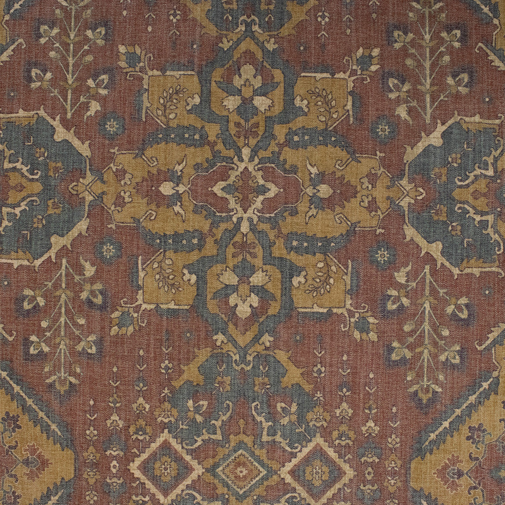 S6360 Spice by Greenhouse Fabric 50% Polyester, 24% Cotton, 14% Linen, 12% Viscose Turkey 45,000 </p><p>Repeat: 27" H, 27" V 55" - Fabric Carolina -