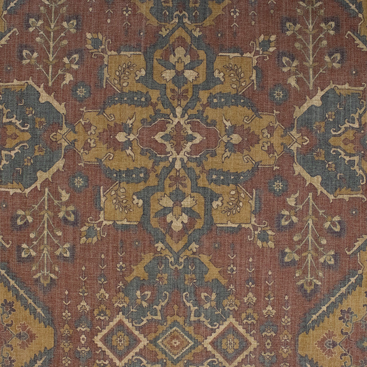 S6360 Spice by Greenhouse Fabric 50% Polyester, 24% Cotton, 14% Linen, 12% Viscose Turkey 45,000 </p><p>Repeat: 27" H, 27" V 55" - Fabric Carolina -