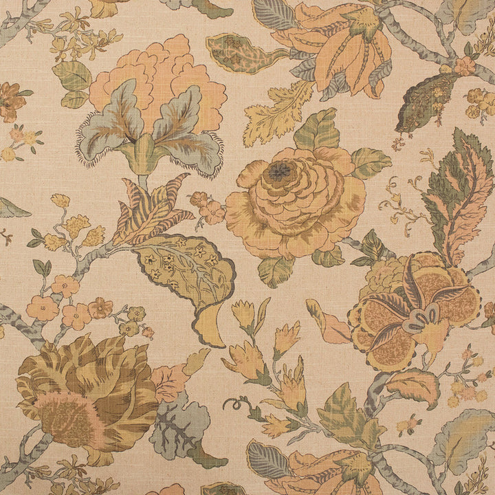 S6368 Cashmere by Greenhouse Designer Fabric 70% Cotton, 30% Linen China 15,000 </p><p>Repeat: 27" hd H, 28.625" V 55" - Swanky Fabrics -