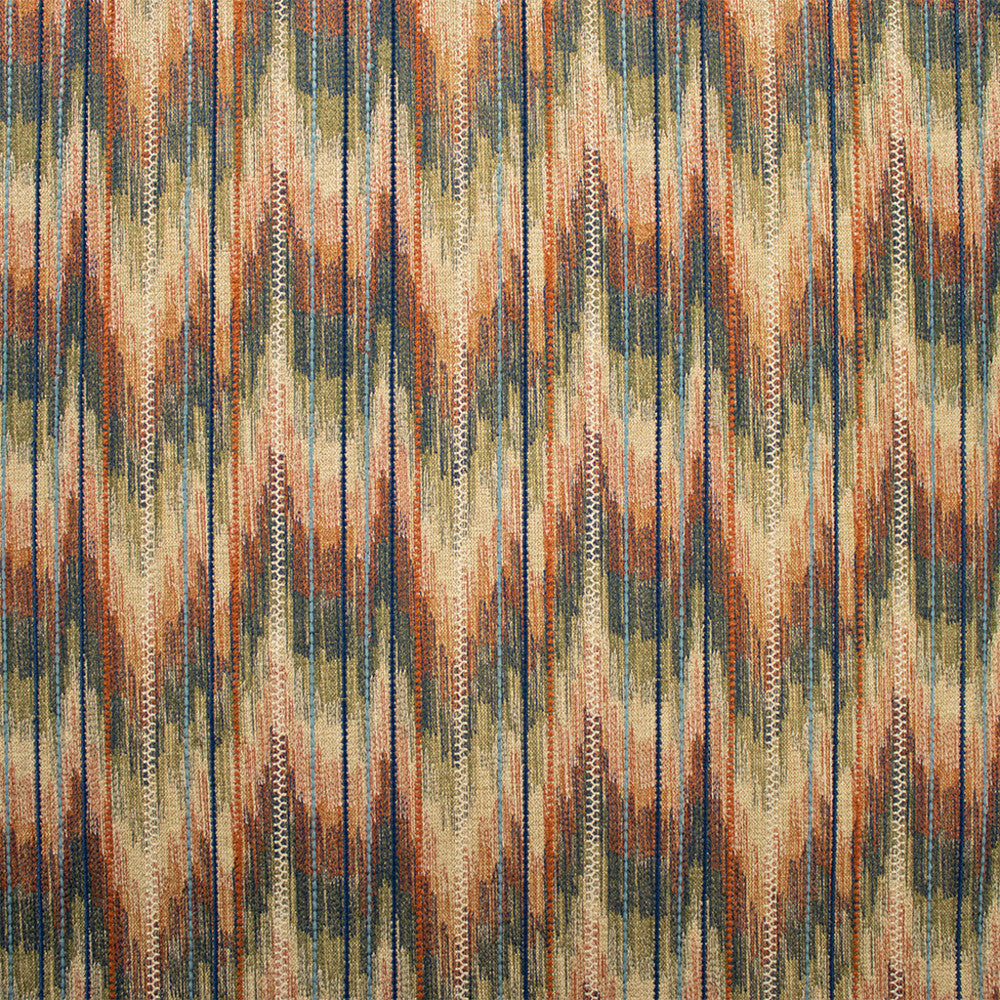 S6373 Terracotta by Greenhouse Designer Fabric 71% Polyester, 29% Cotton With 100% Polyester Embroidery India 9,000 </p><p>Repeat: 6.75" H, 6.5" V 52" - Swanky Fabrics -