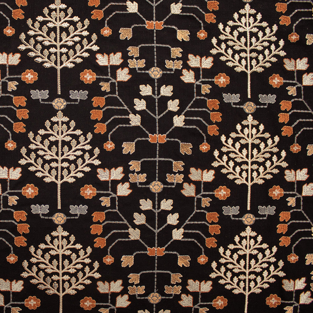 S6377 Ember by Greenhouse Fabric 100% Cotton With 52% Polyester, 48% Viscose Embroidery India 51,000 </p><p>Repeat: 13" H, 7.5" V 51" - Fabric Carolina -