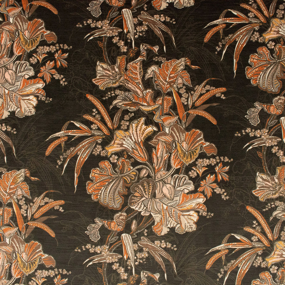 S6378 Ebony by Greenhouse Fabric 100% Polyester China 48,000 </p><p>Repeat: 27" H, 19.287" V 55" - Fabric Carolina -
