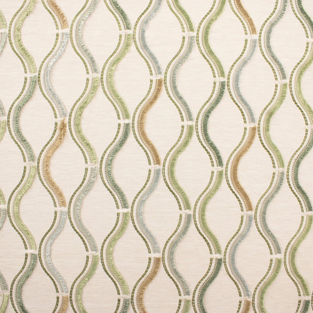 S6379 Mineral by Greenhouse Designer Fabric 71% Polyester, 29% Cotton With 100% Polyester Embroidery India 9,000 </p><p>Repeat: 13.5" H, 6.5" V 52" - Swanky Fabrics -