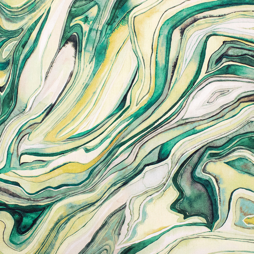 S6387 Emerald by Greenhouse Fabric 90% Polyester, 10% Linen China 50,000 </p><p>Repeat: 54" H, 27.5" V 55" - Fabric Carolina -