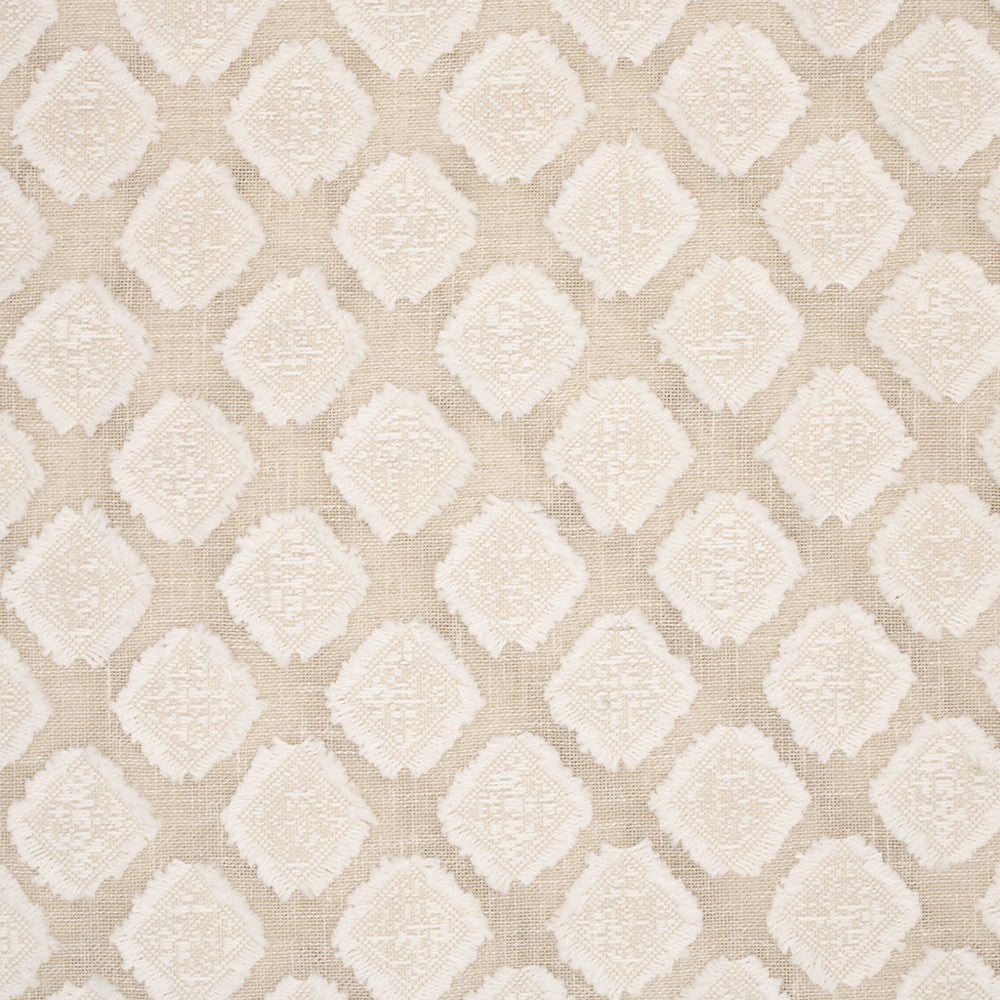 S6393 Natural by Greenhouse Fabric 86% Cotton, 14% Polyester India DRAPERY </p><p>Repeat: 1.1" H, 1.9" V 55" - Fabric Carolina -