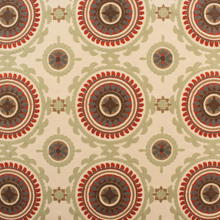 S6395 Spicemarket by Greenhouse Fabric 84% Cotton, 16% Polyester With 100% Polyester Embroidery India 9,000 </p><p>Repeat: 10.7" H, 9.6" V 54" - Fabric Carolina -