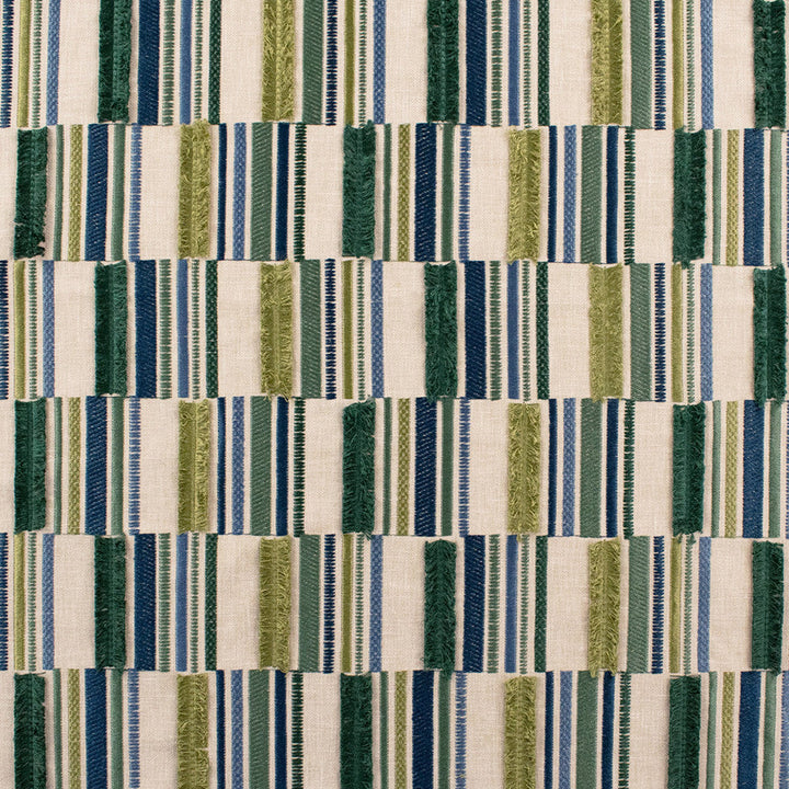 S6403 Oasis by Greenhouse Designer Fabric 50% Cotton, 50% Polyester With 100% Polyester Embroidery India 9,000 </p><p>Repeat: 7.5" H, 6.5" V 52" - Swanky Fabrics -