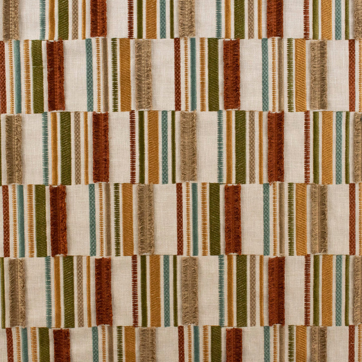 S6406 Spice by Greenhouse Fabric 50% Cotton, 50% Polyester With 100% Polyester Embroidery India 9,000 </p><p>Repeat: 7.5" H, 6.5" V 52" - Fabric Carolina -