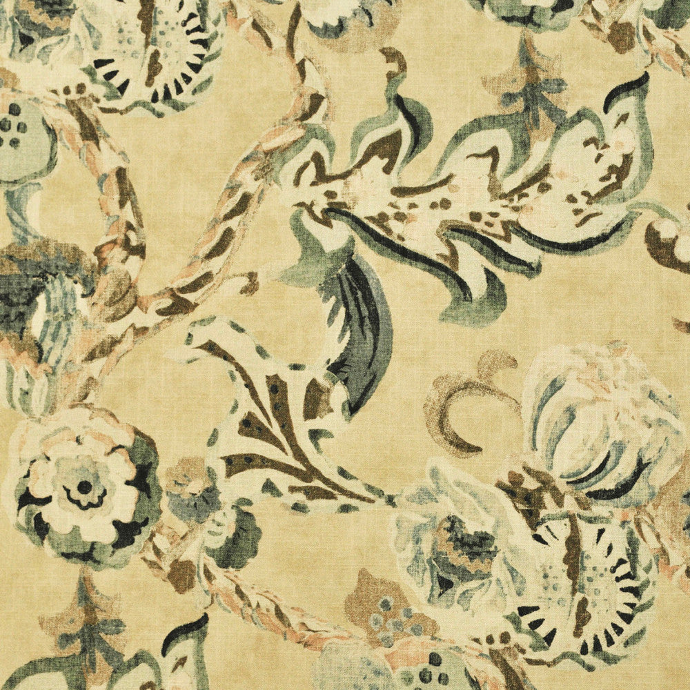 S6430 Mushroom by Greenhouse Fabric 100% Cotton Spain 57,000 </p><p>Repeat: 13.5" H, 34" V 54" - Fabric Carolina -