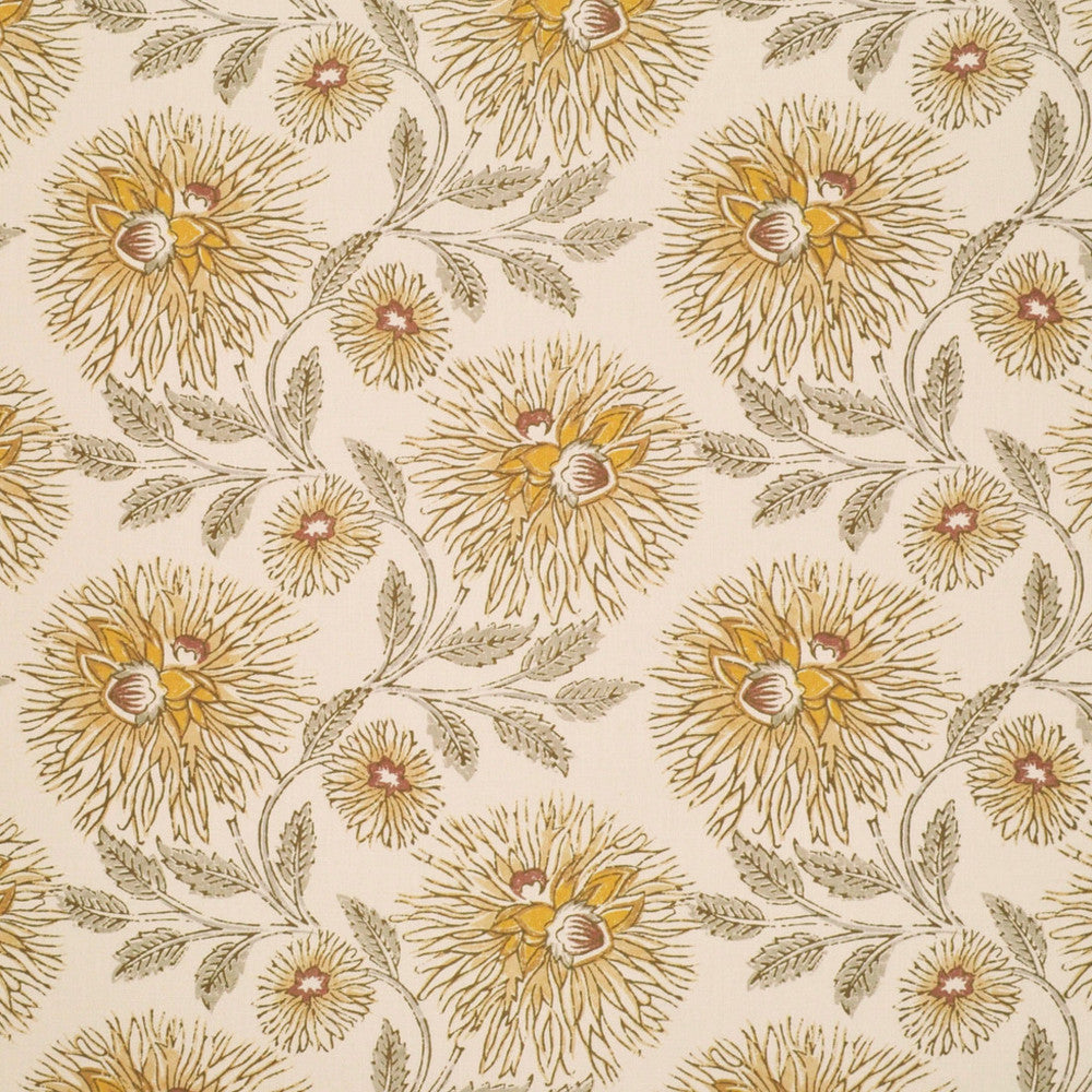 S6507 Earthy by Greenhouse Designer Fabric 50% Cotton, 35% Viscose, 15% Linen India 51,000 </p><p>Repeat: 13.75" H, 9.75" V 53" - Swanky Fabrics -