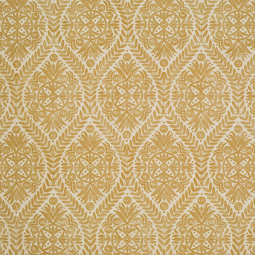 S6509 Mustard by Greenhouse Fabric 50% Cotton, 35% Viscose, 15% Linen India 51,000 </p><p>Repeat: 7" H, 13.5" V 53" - Fabric Carolina -