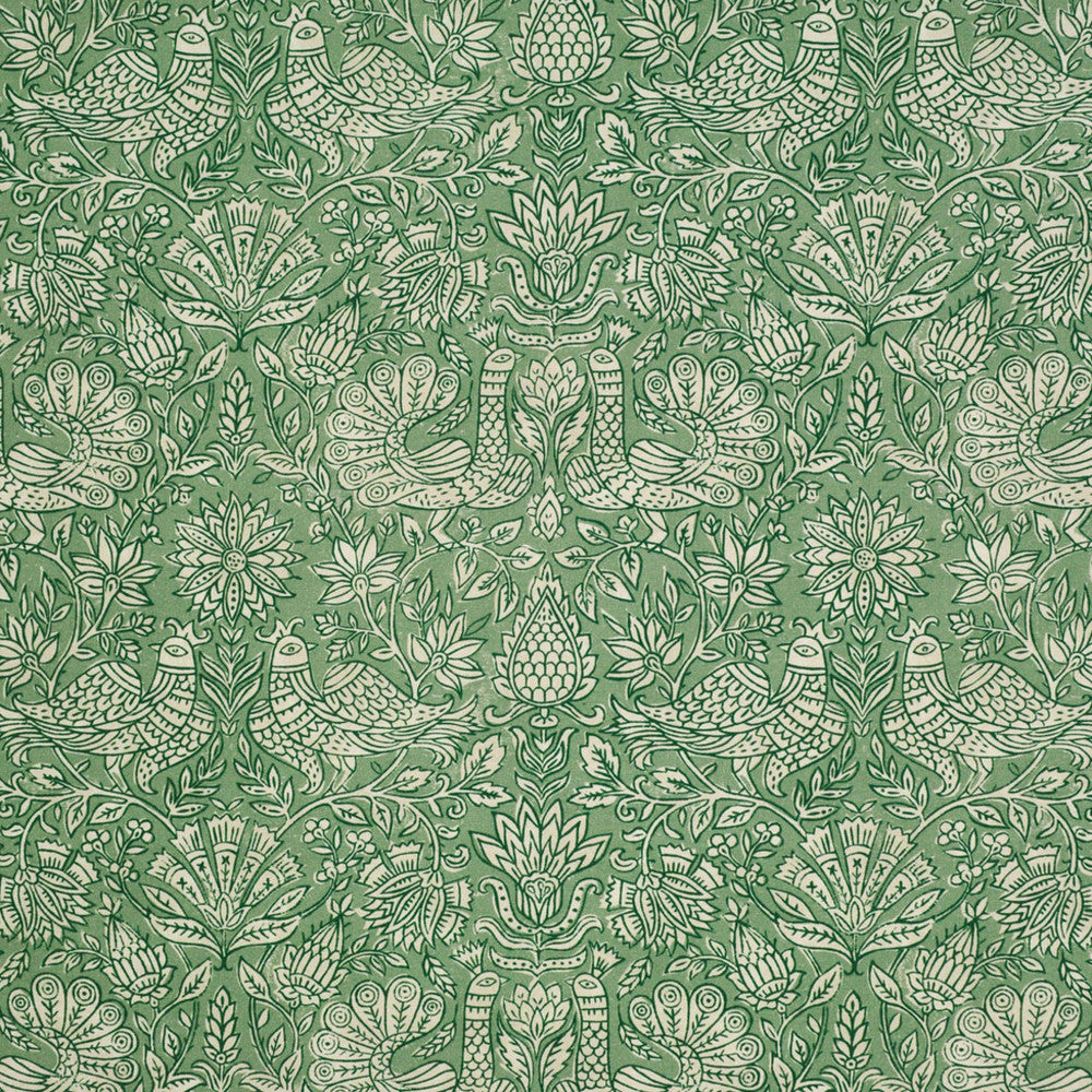 S6519 Jade by Greenhouse Fabric 50% Cotton, 35% Viscose, 15% Linen India 51,000 </p><p>Repeat: 13.75" H, 13.5" V 53" - Fabric Carolina -