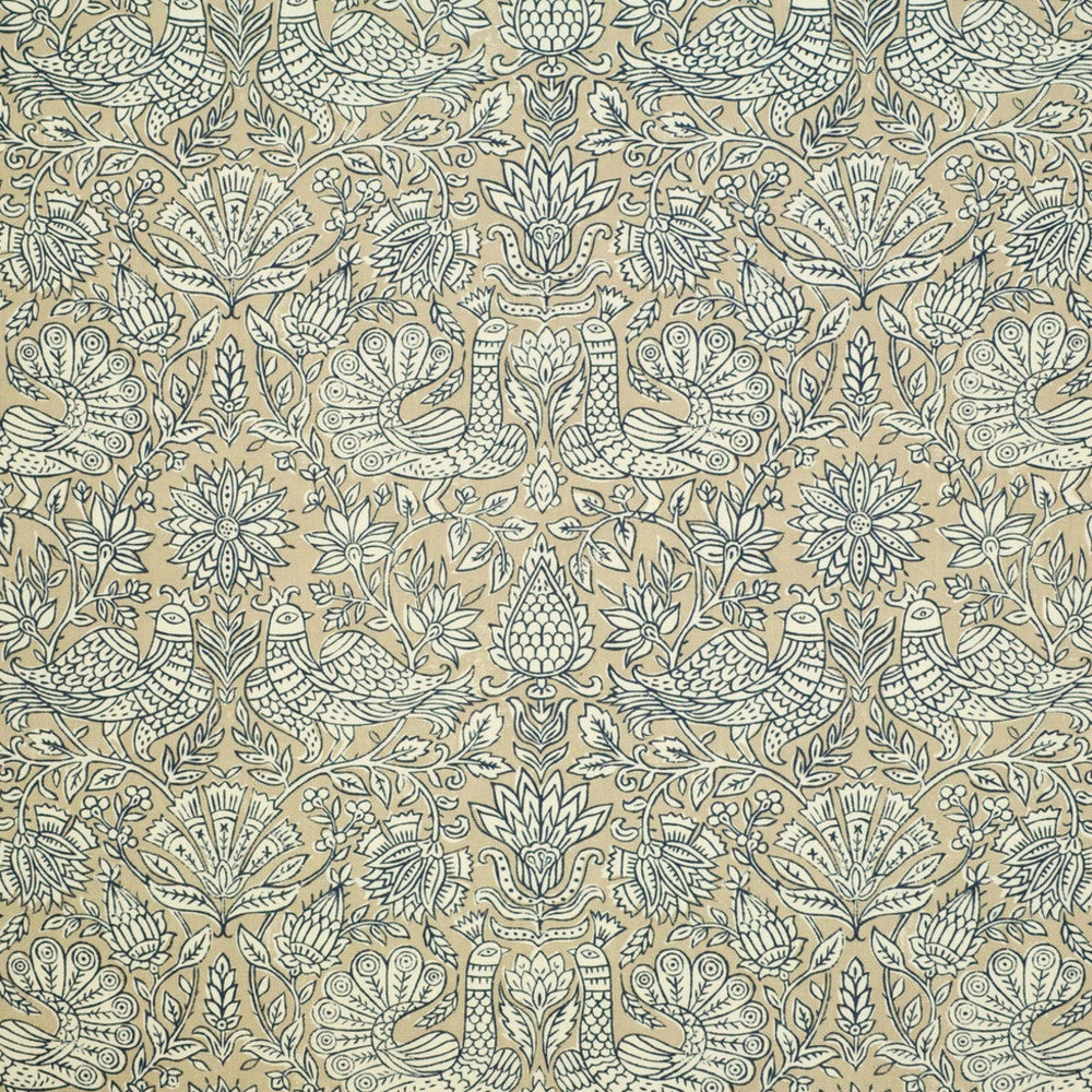 S6522 Yale Blue by Greenhouse Fabric 50% Cotton, 35% Viscose, 15% Linen India 51,000 </p><p>Repeat: 13.75" H, 13.5" V 53" - Fabric Carolina -