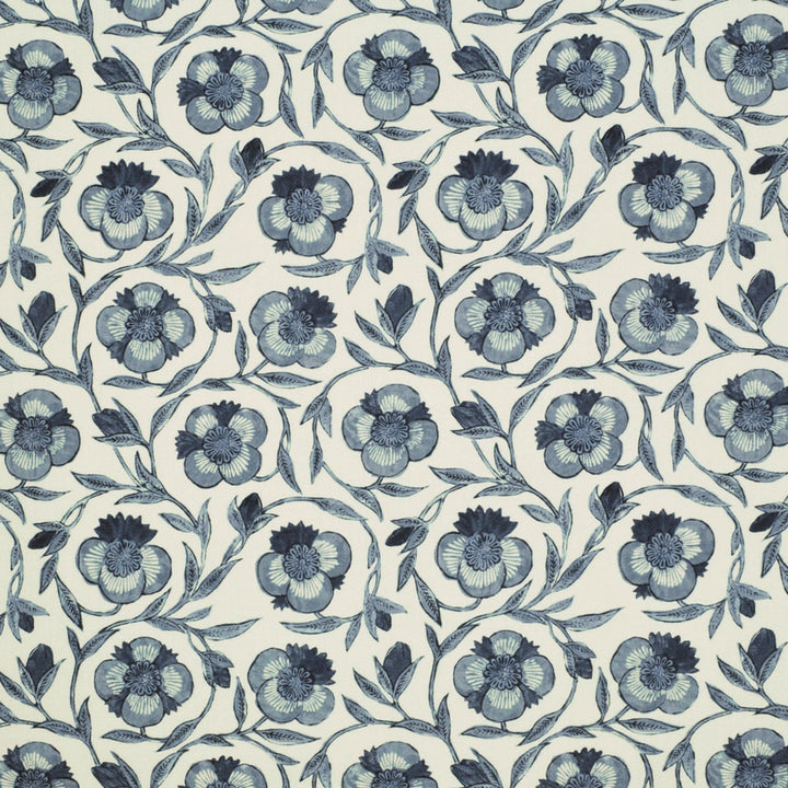 S6523 Blue Clay by Greenhouse Fabric 50% Cotton, 35% Viscose, 15% Linen India 51,000 </p><p>Repeat: 11" H, 10.75" V 55" - Fabric Carolina -