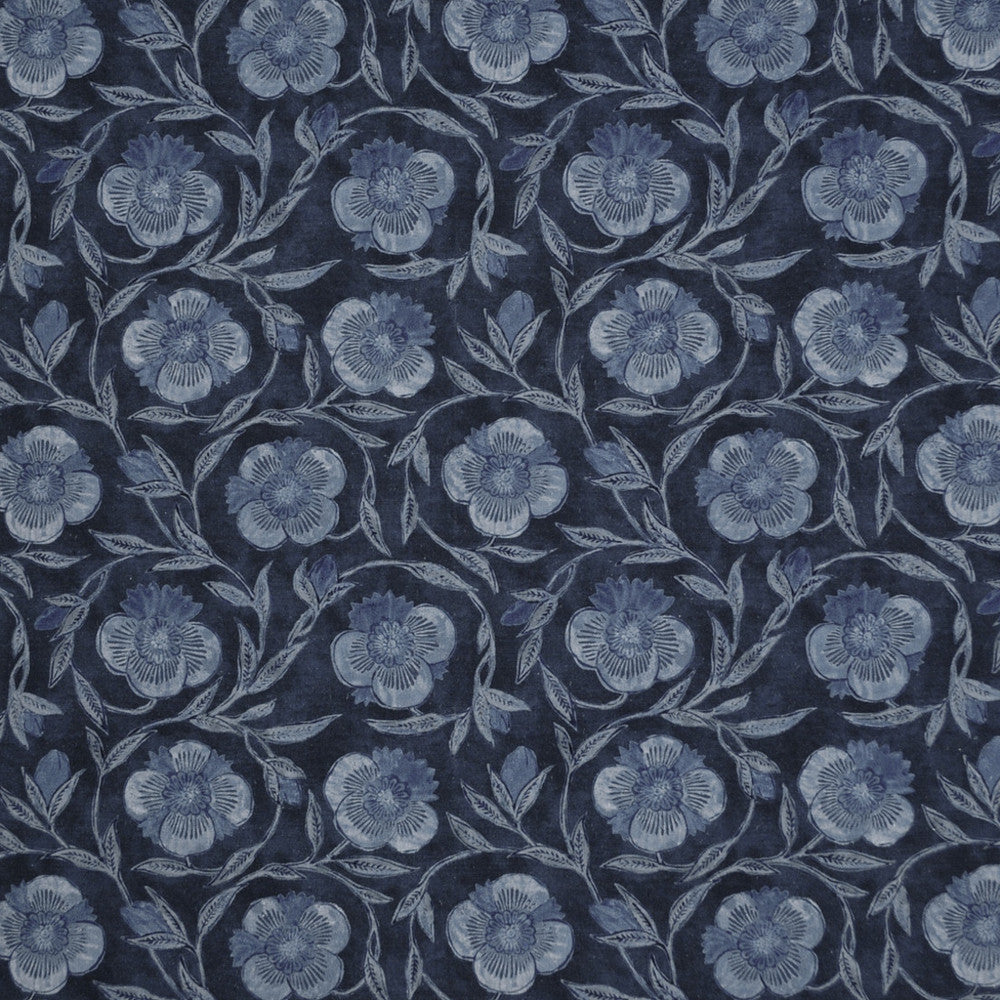 S6527 Indigo by Greenhouse Fabric 50% Cotton, 35% Viscose, 15% Linen India 51,000 </p><p>Repeat: 11" H, 10.75" V 55" - Fabric Carolina -