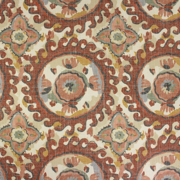 S6711 Cayenne by Greenhouse Fabric 69% Polyester, 23% Viscose, 8% Linen China 15,000 </p><p>Repeat: 13.5" H, 13.5" V 55" - Fabric Carolina -