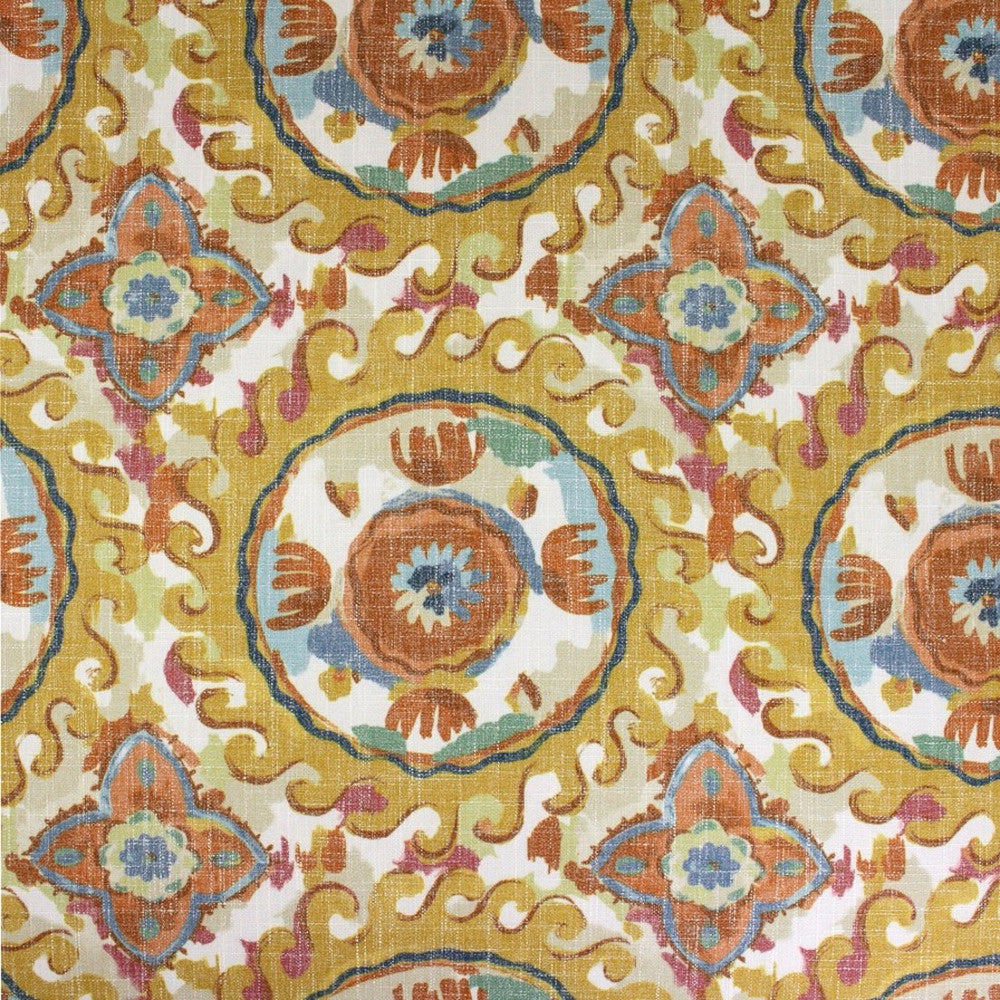 S6734 Sunny by Greenhouse Fabric 69% Polyester, 23% Viscose, 8% Linen China 15,000 </p><p>Repeat: 13.5" H, 13.5" V 55" - Fabric Carolina -
