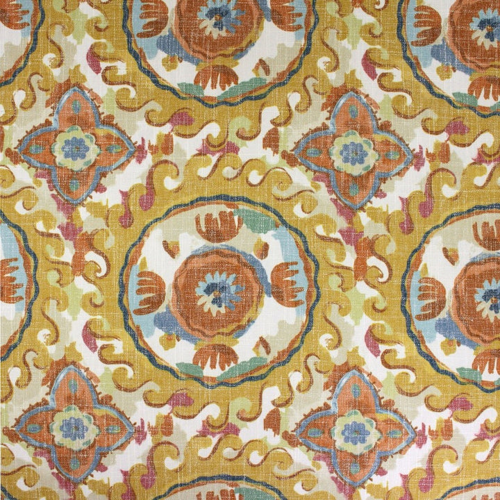 S6734 Sunny by Greenhouse Fabric 69% Polyester, 23% Viscose, 8% Linen China 15,000 </p><p>Repeat: 13.5" H, 13.5" V 55" - Fabric Carolina -