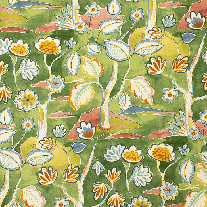 S6749 Garden by Greenhouse Fabric 100% Cotton India 12,000 </p><p>Repeat: 27.5" H, 27.5" V 55" - Fabric Carolina -