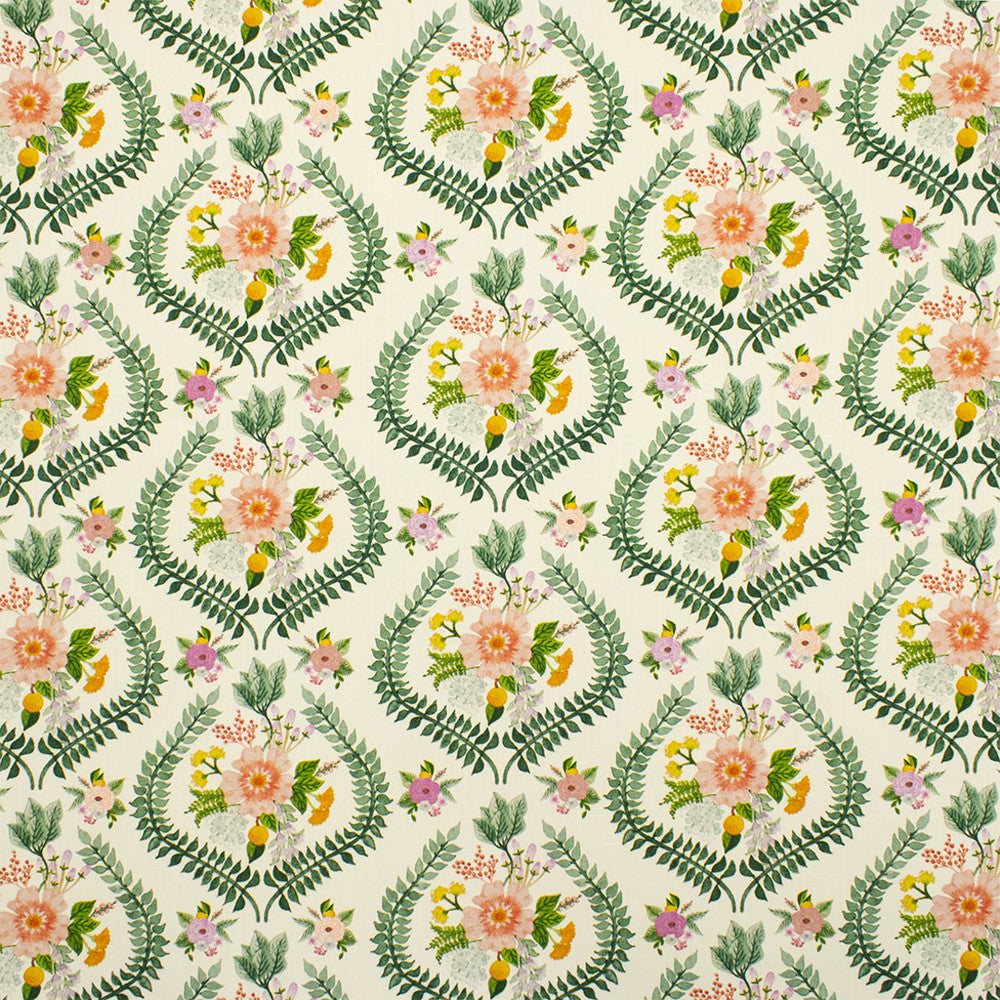 S6751 Spring by Greenhouse Fabric 100% Cotton India 10,000 </p><p>Repeat: 14.5" H, 8.75" V 54" - Fabric Carolina -
