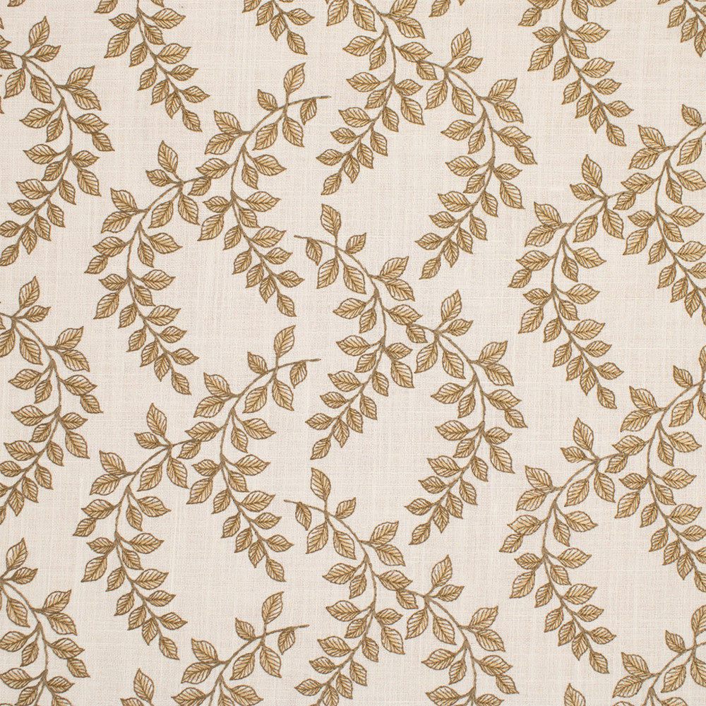 S6820 Natural by Greenhouse Fabric 85% Polyester, 15% Cotton With 100% Polyester Embroidery India DRAPERY </p><p>Repeat: 10.25" H, 6.5" V 54" - Fabric Carolina -