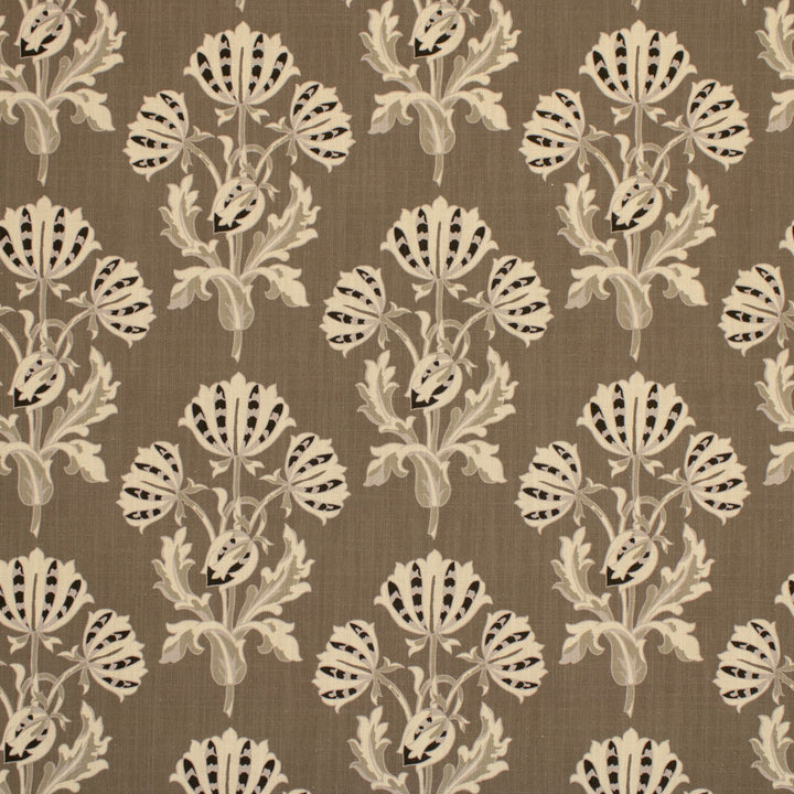 S6825 Otter by Greenhouse Fabric 97% Cotton, 3% Linen China 20,000 </p><p>Repeat: 9" H, 8.197" V 58" - Fabric Carolina -
